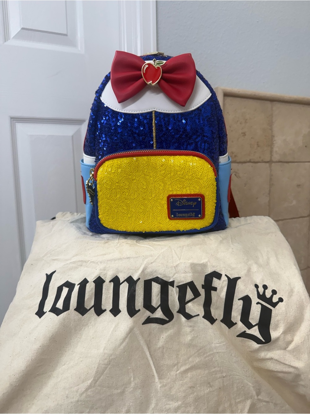 Loungefly Disney Snow White Sequin Backpack